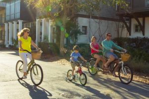 Hiking and Bicycling In Rosemary Beach