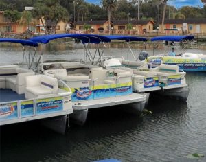 Rent a Pontoon Boat at Sun Harbor Marina Florida 