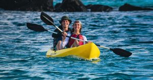 Kayaking at St Andrew's State Park