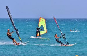 Kitesurfing and Wind Surfing in C.S.S Yacht Basin Florida