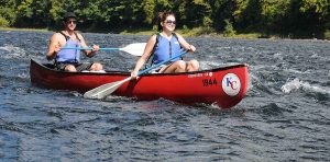 Canoeing in Pirates Cove Marina FL