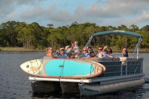 Sunset dinner cruise in Shrimp Boat Panama City Florida