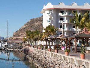 Water Front Resort in pirates cove marina