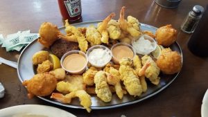 Best Sea Food at Schooners Seafood Restaurant in Lower Grand Lagoon FL