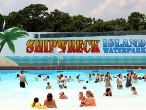 Shipwreck Island Waterpark in St. Andrews Marina, Florida